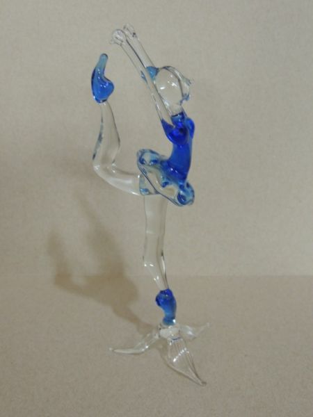 Bailarina em Cristal de Murano Azul MMA-1